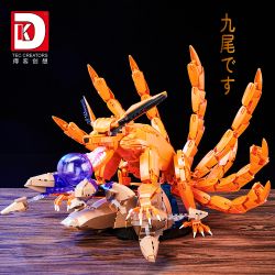 DK 5012 NARUTO KYUBI bộ đồ chơi xếp lắp ráp ghép mô hình Movie & Game Phim Và Trò Chơi 1480 khối