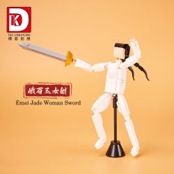 DK 5026 ĐÔNG KUNG FU BẮC CHÂN NGỌC KIẾM NGA MI NGÀY XỬA XƯA Ở PHẬT SƠN LÝ TIỂU LONG THIẾU LÂM TỰ DIỆP VẤN bộ đồ chơi xếp lắp ráp ghép mô hình ORIENTAL KUNGFU 888 khối