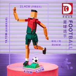 DK 5022 THI ĐẤU THỂ THAO VẬN ĐỘNG VIÊN BÓNG RỔ CỬ TẠ CẦU THỦ ĐÁ LÔNG KIẾM CHẠY BỘ bộ đồ chơi xếp lắp ráp ghép mô hình SPORTS COMPETITIVE MEETING 1088 khối