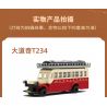 BEIJING FLAVOR ERA 004-23A XE BUÝT BẮC KINH CỔ ĐIỂN DAQI T234 tỷ lệ 1:40 bộ đồ chơi xếp lắp ráp ghép mô hình Creator Sáng Tạo 274 khối