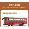 BEIJING FLAVOR ERA 003-23A CÁC PHƯƠNG TIỆN GIAO THÔNG CÔNG CỘNG CỔ ĐIỂN CỦA BẮC KINH TUYẾN THAM QUAN SỐ 1 XE BUÝT DANGDANG THÀNH PHỐ tỷ lệ 1:40 bộ đồ chơi xếp lắp ráp ghép mô hình Creator Sáng Tạo 348 khối