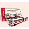 BEIJING FLAVOR ERA 002-23A XE BUÝT BẮC KINH CỔ ĐIỂN JINGHUA BK670 tỷ lệ 1:40 bộ đồ chơi xếp lắp ráp ghép mô hình Creator Sáng Tạo 552 khối