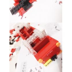 BEIJING FLAVOR ERA 007-23A XE BUÝT CỔ ĐIỂN BẮC KINH SKODA 706RO tỷ lệ 1:40 bộ đồ chơi xếp lắp ráp ghép mô hình Creator Sáng Tạo 520 khối