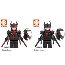 WM 2565 2565A NHÂN VẬT NHỎ CỦA CHAINSAW DEMON 2 bộ đồ chơi xếp lắp ráp ghép mô hình Movie & Game Phim Và Trò Chơi