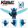 KORUIT XP-563 MÔ HÌNH BỌ CÁNH CỨNG MÀU XANH bộ đồ chơi xếp lắp ráp ghép mô hình Super Heroes Siêu Nhân Anh Hùng