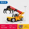 SEMBO 712049 CÔNG NGHIỆP NẶNG SANY CẦN CẨU GỖ bộ đồ chơi xếp lắp ráp ghép mô hình City ROUND LOG CRANE Thành Phố 174 khối