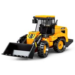 SEMBO 712050 CÔNG NGHIỆP NẶNG SANY MÁY XÚC LẬT bộ đồ chơi xếp lắp ráp ghép mô hình City WHEEL LOADER Thành Phố 178 khối