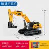 SEMBO 712052 SANY HEAVY INDUSTRY MÁY XÚC PHÁ DỠ bộ đồ chơi xếp lắp ráp ghép mô hình City DEMOLITION EXCAVATOR Thành Phố 197 khối