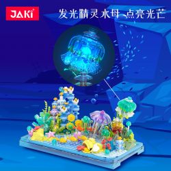 JAKI JK8351 8351 BA VẠN DẶM DƯỚI ĐÁY BIỂN bộ đồ chơi xếp lắp ráp ghép mô hình