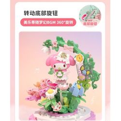 KEEPPLEY K20838 20838 HỘP NHẠC HOA NGỌT NGÀO bộ đồ chơi xếp lắp ráp ghép mô hình Movie & Game Phim Và Trò Chơi 328 khối