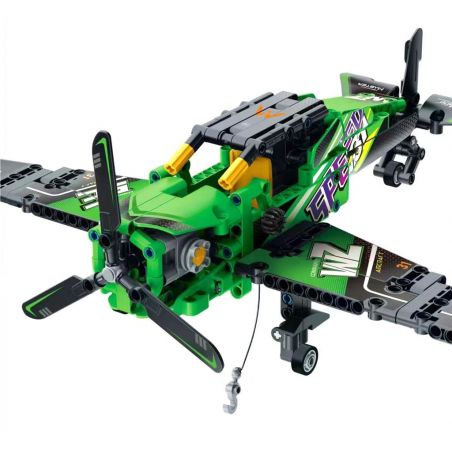 IM.MASTER QIHUI 6831 THẠC SĨ MÁY MÓC BAY CỨU HỘ CÁNH THẤP bộ đồ chơi xếp lắp ráp ghép mô hình Technic Kỹ Thuật Công Nghệ Cao Mô Hình Phương Tiện 375 khối