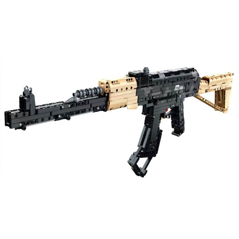 IM.MASTER QIHUI 7806 BẬC THẦY VŨ KHÍ SÚNG TIỂU LIÊN AK-47 bộ đồ chơi xếp lắp ráp ghép mô hình Technic Kỹ Thuật Công Nghệ Cao Mô Hình Phương Tiện 1287 khối