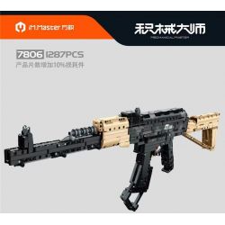 IM.MASTER QIHUI 7806 BẬC THẦY VŨ KHÍ SÚNG TIỂU LIÊN AK-47 bộ đồ chơi xếp lắp ráp ghép mô hình Technic Kỹ Thuật Công Nghệ Cao Mô Hình Phương Tiện 1287 khối