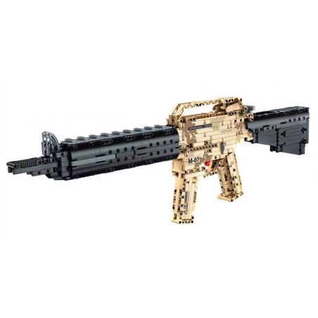 IM.MASTER QIHUI 7807 BẬC THẦY VŨ KHÍ SÚNG TRƯỜNG TẤN CÔNG M16 bộ đồ chơi xếp lắp ráp ghép mô hình Technic Kỹ Thuật Công Nghệ Cao Mô Hình Phương Tiện 1436 khối