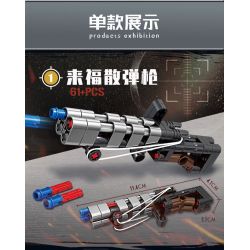 GBL KY1117 1117 KỸ SƯ CƠ KHÍ MẪU SÚNG TRƯỜNG 8 bộ đồ chơi xếp lắp ráp ghép mô hình Military Army Quân Sự Bộ Đội 398 khối