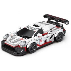 SEMBO 714017 THẾ GIỚI XE SANG PORSCHE PALADIN bộ đồ chơi xếp lắp ráp ghép mô hình Speed Champions Racing Cars Đua Xe Công Thức 269 khối