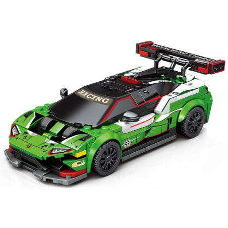 SEMBO 714019 THẾ GIỚI XE SANG LINH MỤC LAMBO bộ đồ chơi xếp lắp ráp ghép mô hình Speed Champions Racing Cars Đua Xe Công Thức 308 khối