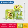 SEMBO 601561 CỬA HÀNG NƯỚC GIẢI KHÁT RICH TO LIUYOU bộ đồ chơi xếp lắp ráp ghép mô hình FUNNY JUICE 351 khối