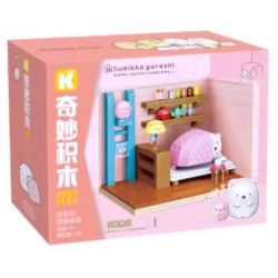 KEEPPLEY K21207 21207 CORNER FRIENDS CABIN CHIẾC GIƯỜNG ẤM ÁP CỦA GẤU TRẮNG bộ đồ chơi xếp lắp ráp ghép mô hình Movie & Game Phim Và Trò Chơi