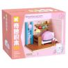 KEEPPLEY K21207 21207 CORNER FRIENDS CABIN CHIẾC GIƯỜNG ẤM ÁP CỦA GẤU TRẮNG bộ đồ chơi xếp lắp ráp ghép mô hình Movie & Game Phim Và Trò Chơi