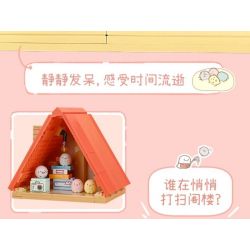 KEEPPLEY K21207 21207 CORNER FRIENDS CABIN CHIẾC GIƯỜNG ẤM ÁP CỦA GẤU TRẮNG bộ đồ chơi xếp lắp ráp ghép mô hình Movie & Game Phim Và Trò Chơi