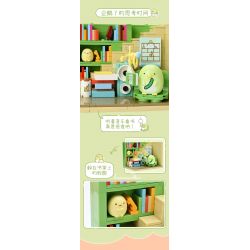 KEEPPLEY K21207 21207 CORNER FRIENDS CABIN CHIẾC GIƯỜNG ẤM ÁP CỦA GẤU TRẮNG bộ đồ chơi xếp lắp ráp ghép mô hình Movie & Game Phim Và Trò Chơi