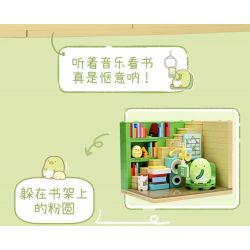 KEEPPLEY K21207 21207 CORNER FRIENDS CABIN CHIẾC GIƯỜNG ẤM ÁP CỦA GẤU TRẮNG bộ đồ chơi xếp lắp ráp ghép mô hình Movie & Game Phim Và Trò Chơi