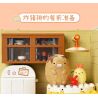 KEEPPLEY K21207 21207 CORNER FRIENDS CABIN CHIẾC GIƯỜNG ẤM ÁP CỦA GẤU TRẮNG bộ đồ chơi xếp lắp ráp ghép mô hình Movie & Game Phim Và Trò Chơi