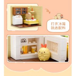 KEEPPLEY K21207 21207 CORNER FRIENDS CABIN CHIẾC GIƯỜNG ẤM ÁP CỦA GẤU TRẮNG bộ đồ chơi xếp lắp ráp ghép mô hình Movie & Game Phim Và Trò Chơi