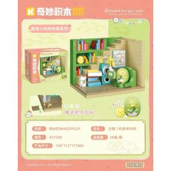 KEEPPLEY K21208 21208 CABIN CỦA NHỮNG NGƯỜI BẠN Ở GÓC CHIM CÁNH CỤT? THỜI GIAN SUY NGHĨ bộ đồ chơi xếp lắp ráp ghép mô hình Movie & Game Phim Và Trò Chơi