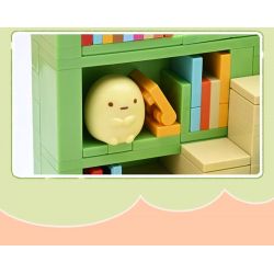 KEEPPLEY K21209 21209 CORNER FRIENDS CABIN CHUẨN BỊ BỮA ĂN CHO TONKATSU bộ đồ chơi xếp lắp ráp ghép mô hình Movie & Game Phim Và Trò Chơi