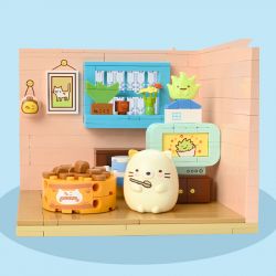 KEEPPLEY K21210 21210 CORNER FRIENDS COTTAGE TỔ ẤM AN TOÀN CHO MÈO bộ đồ chơi xếp lắp ráp ghép mô hình Movie & Game Phim Và Trò Chơi