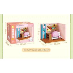 KEEPPLEY K21210 21210 CORNER FRIENDS COTTAGE TỔ ẤM AN TOÀN CHO MÈO bộ đồ chơi xếp lắp ráp ghép mô hình Movie & Game Phim Và Trò Chơi