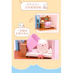 KEEPPLEY K21210 21210 CORNER FRIENDS COTTAGE TỔ ẤM AN TOÀN CHO MÈO bộ đồ chơi xếp lắp ráp ghép mô hình Movie & Game Phim Và Trò Chơi