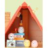 KEEPPLEY K21211 21211 CABIN Ở GÓC CỦA FRIENDS GÁC XÉP TRÒN MÀU HỒNG bộ đồ chơi xếp lắp ráp ghép mô hình Movie & Game Phim Và Trò Chơi