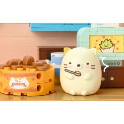 KEEPPLEY K21211 21211 CABIN Ở GÓC CỦA FRIENDS GÁC XÉP TRÒN MÀU HỒNG bộ đồ chơi xếp lắp ráp ghép mô hình Movie & Game Phim Và Trò Chơi