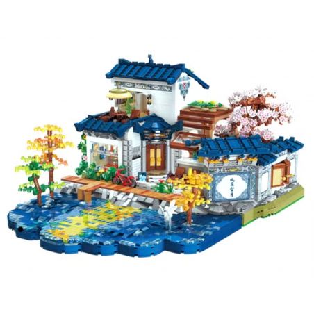 KEEPPLEY K18005 18005 TRĂNG ĐẠI LÝ NHỊ HẢI TUYỆT VỜI bộ đồ chơi xếp lắp ráp ghép mô hình Arts & Crafts 4227 khối