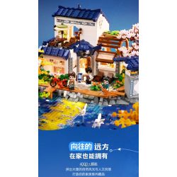 KEEPPLEY K18005 18005 TRĂNG ĐẠI LÝ NHỊ HẢI TUYỆT VỜI bộ đồ chơi xếp lắp ráp ghép mô hình Arts & Crafts 4227 khối