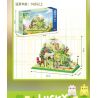 ZHEGAO 612002 VƯỜN BÁCH THẢO SUNSHINE bộ đồ chơi xếp lắp ráp ghép mô hình Creator SUNSHINE BOTANICAL GARDEN Sáng Tạo 1490 khối