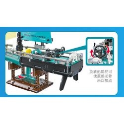 JIESTAR 58123 THUYỀN BUỒM ĐẠI DƯƠNG 65 bộ đồ chơi xếp lắp ráp ghép mô hình Technic OCEAN GOING TYPE 65 SAILBOAT Kỹ Thuật Công Nghệ Cao Mô Hình Phương Tiện 675 khối