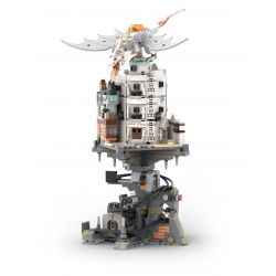 SMALL ANGLE JD026 NGÂN HÀNG PHÙ THỦY MINI GRINGOTTS bộ đồ chơi xếp lắp ráp ghép mô hình Harry Potter ACADEMY MAGIC GHOST CASTLE Chú Bé Phù Thủy 1056 khối