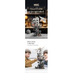 SMALL ANGLE JD026 NGÂN HÀNG PHÙ THỦY MINI GRINGOTTS bộ đồ chơi xếp lắp ráp ghép mô hình Harry Potter ACADEMY MAGIC GHOST CASTLE Chú Bé Phù Thủy 1056 khối