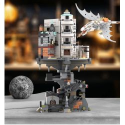 SMALL ANGLE JD026 NGÂN HÀNG PHÙ THỦY MINI GRINGOTTS bộ đồ chơi xếp lắp ráp ghép mô hình Harry Potter ACADEMY MAGIC GHOST CASTLE Chú Bé Phù Thủy 1056 khối
