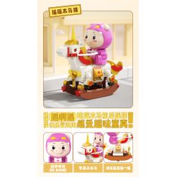 JAKI JK6838 6838 ĐỘI XE DỄ THƯƠNG PIG MAN CHÚ NGỰA BẬP BÊNH bộ đồ chơi xếp lắp ráp ghép mô hình Movie & Game ROCKING HORSE GG BOND Phim Và Trò Chơi