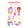 QMAN ENLIGHTEN KEEPPLEY 31019-2 PHÒNG NGƯỜI YÊU MEIMEI bộ đồ chơi xếp lắp ráp ghép mô hình Girl CHERRY Con Gái