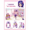 QMAN ENLIGHTEN KEEPPLEY 31019-2 PHÒNG NGƯỜI YÊU MEIMEI bộ đồ chơi xếp lắp ráp ghép mô hình Girl CHERRY Con Gái
