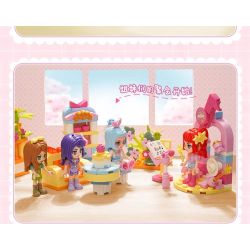 QMAN ENLIGHTEN KEEPPLEY 31019-2 PHÒNG NGƯỜI YÊU MEIMEI bộ đồ chơi xếp lắp ráp ghép mô hình Girl CHERRY Con Gái