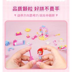 QMAN ENLIGHTEN KEEPPLEY 31019-2 PHÒNG NGƯỜI YÊU MEIMEI bộ đồ chơi xếp lắp ráp ghép mô hình Girl CHERRY Con Gái