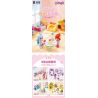 QMAN ENLIGHTEN KEEPPLEY 31019-3 CĂN PHÒNG NGỌT NGÀO bộ đồ chơi xếp lắp ráp ghép mô hình Girl CHERRY Con Gái