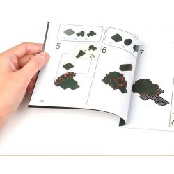 LUMIBRICKS FUNWHOLE F9205 9205 MÁY KÉO bộ đồ chơi xếp lắp ráp ghép mô hình City Thành Phố 367 khối